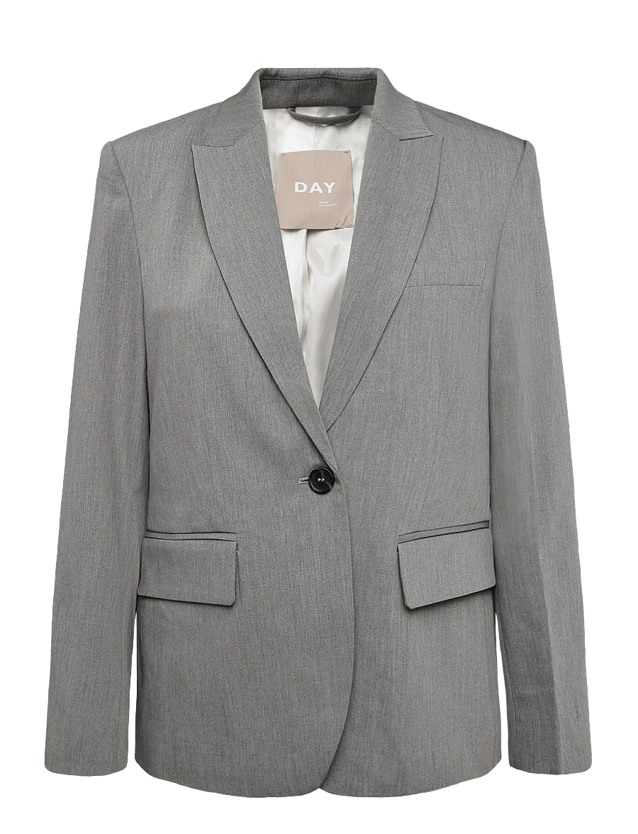 Day Birger et Mikkelsen - Hector - Classic Gab - einreihige blazer - medium grey melange - 1