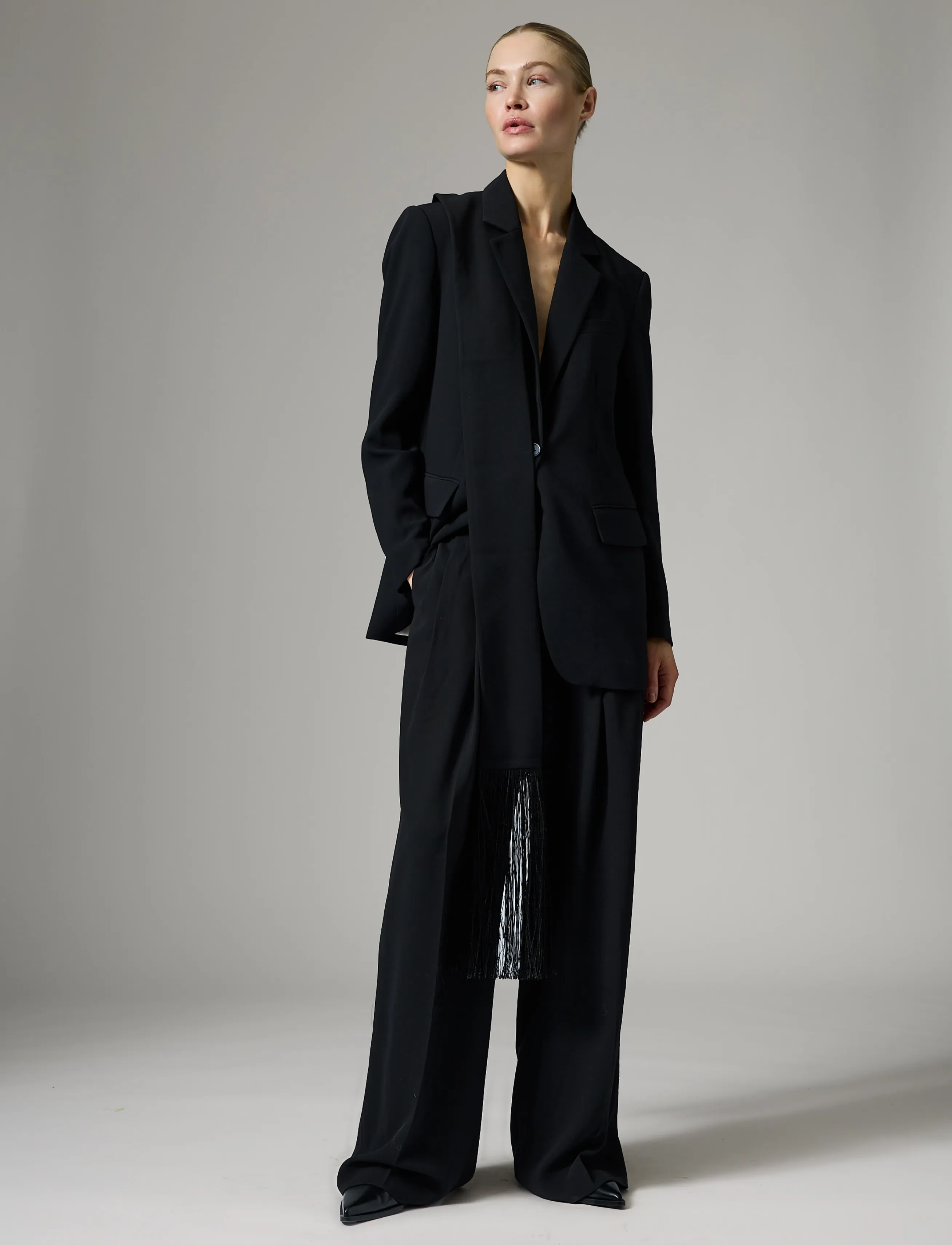 Day Birger et Mikkelsen - Elton - Classic Gab - single breasted blazers - black - 3