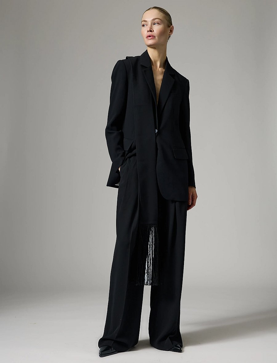 Day Birger et Mikkelsen - Elton - Classic Gab - einreihige blazer - black - 3