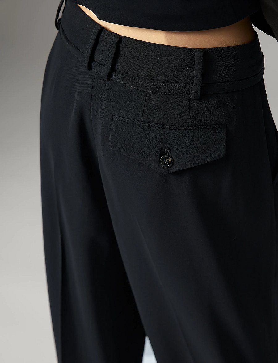 Day Birger et Mikkelsen - Elina - Classic Gab - straight leg trousers - black - 3