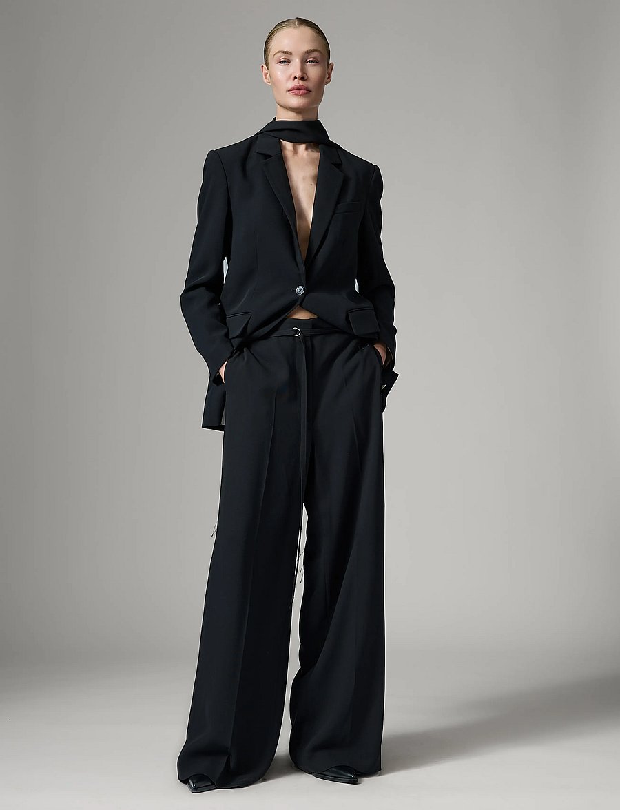 Day Birger et Mikkelsen - Elina - Classic Gab - straight leg trousers - black - 5