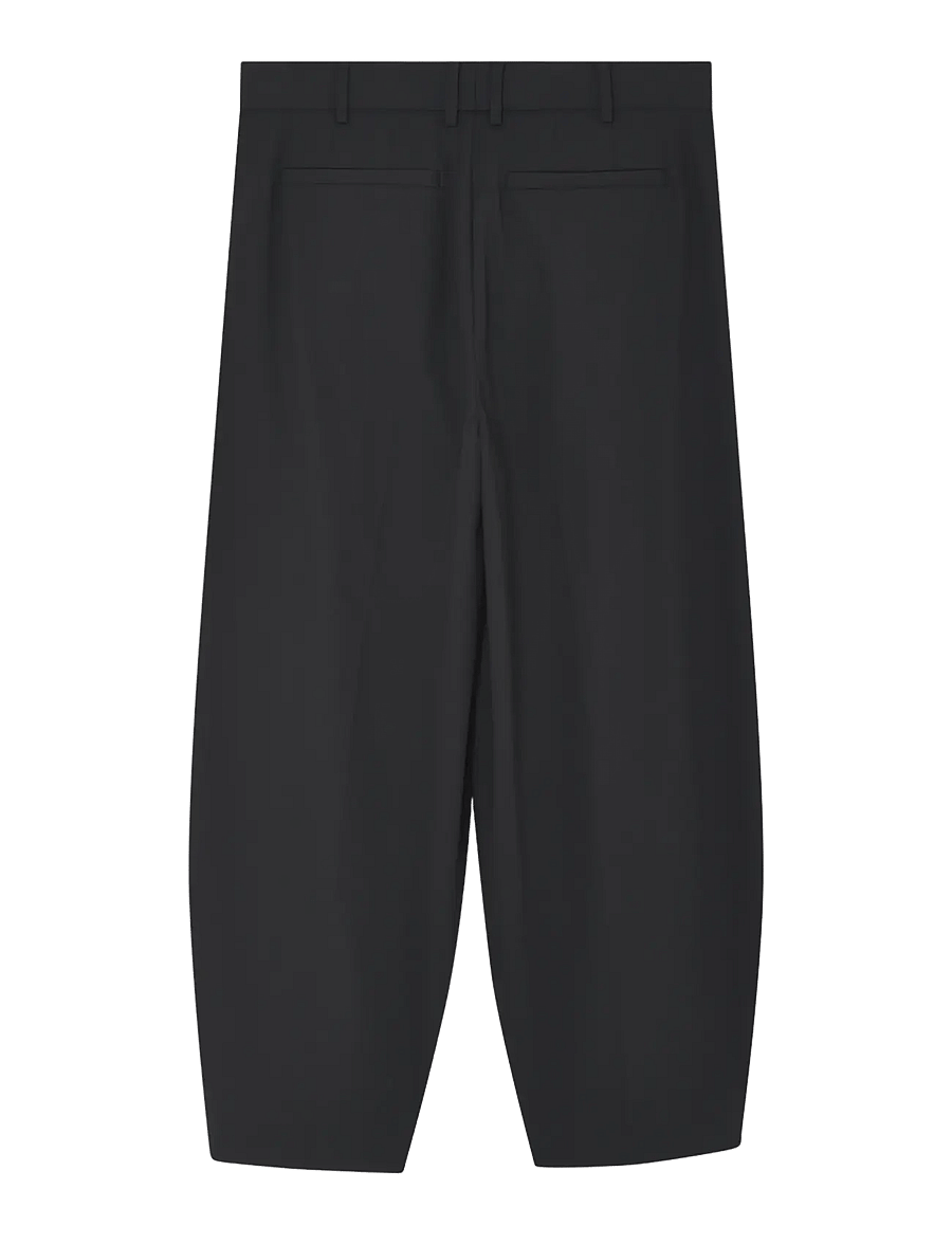 Day Birger et Mikkelsen - Enora - Classic Gab - barrel trousers - black - 1