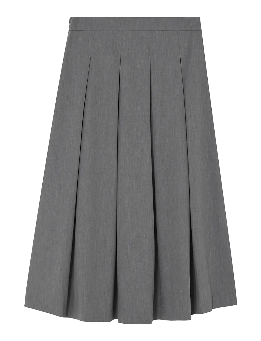 Day Birger et Mikkelsen - Chai - Classic Gab - midi-röcke - medium grey melange - 1