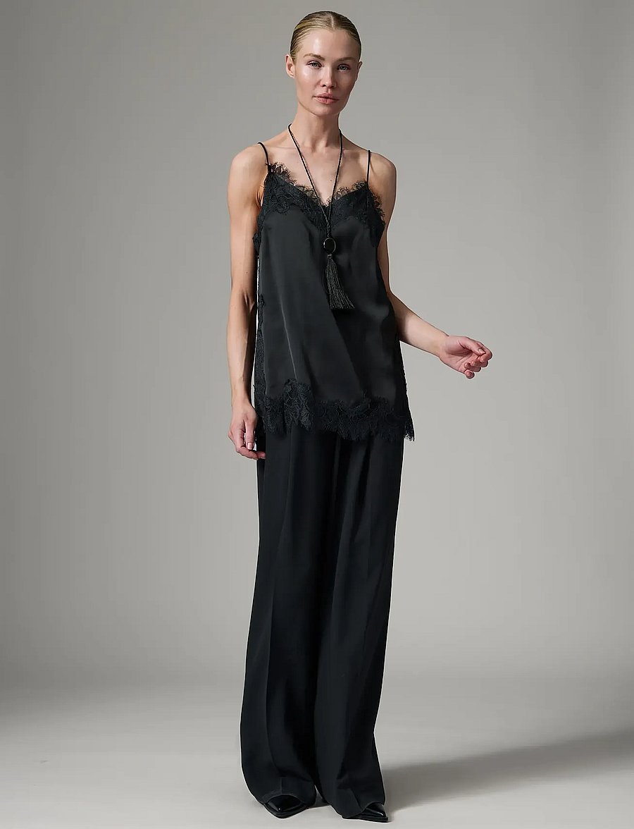 Day Birger et Mikkelsen - Lisa - Fluid Viscose - Ärmellose blusen - black - 3