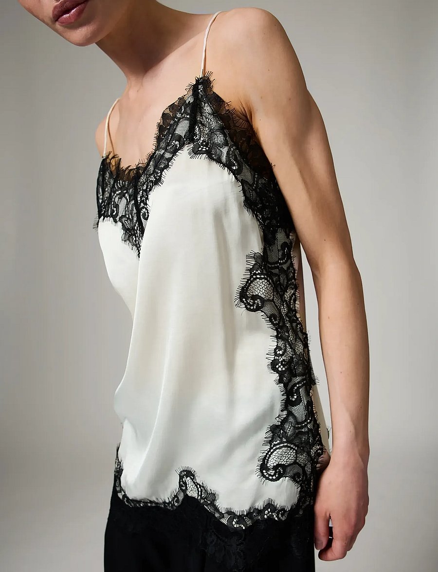 Day Birger et Mikkelsen - Lisa - Fluid Viscose - Ärmlösa blusar - vanilla ice - 0