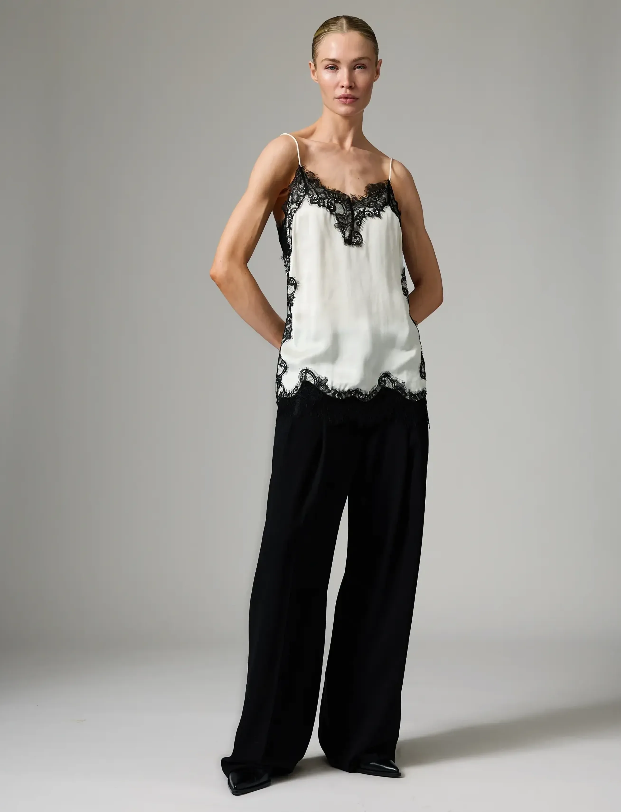 Day Birger et Mikkelsen - Lisa - Fluid Viscose - Ärmlösa blusar - vanilla ice - 5
