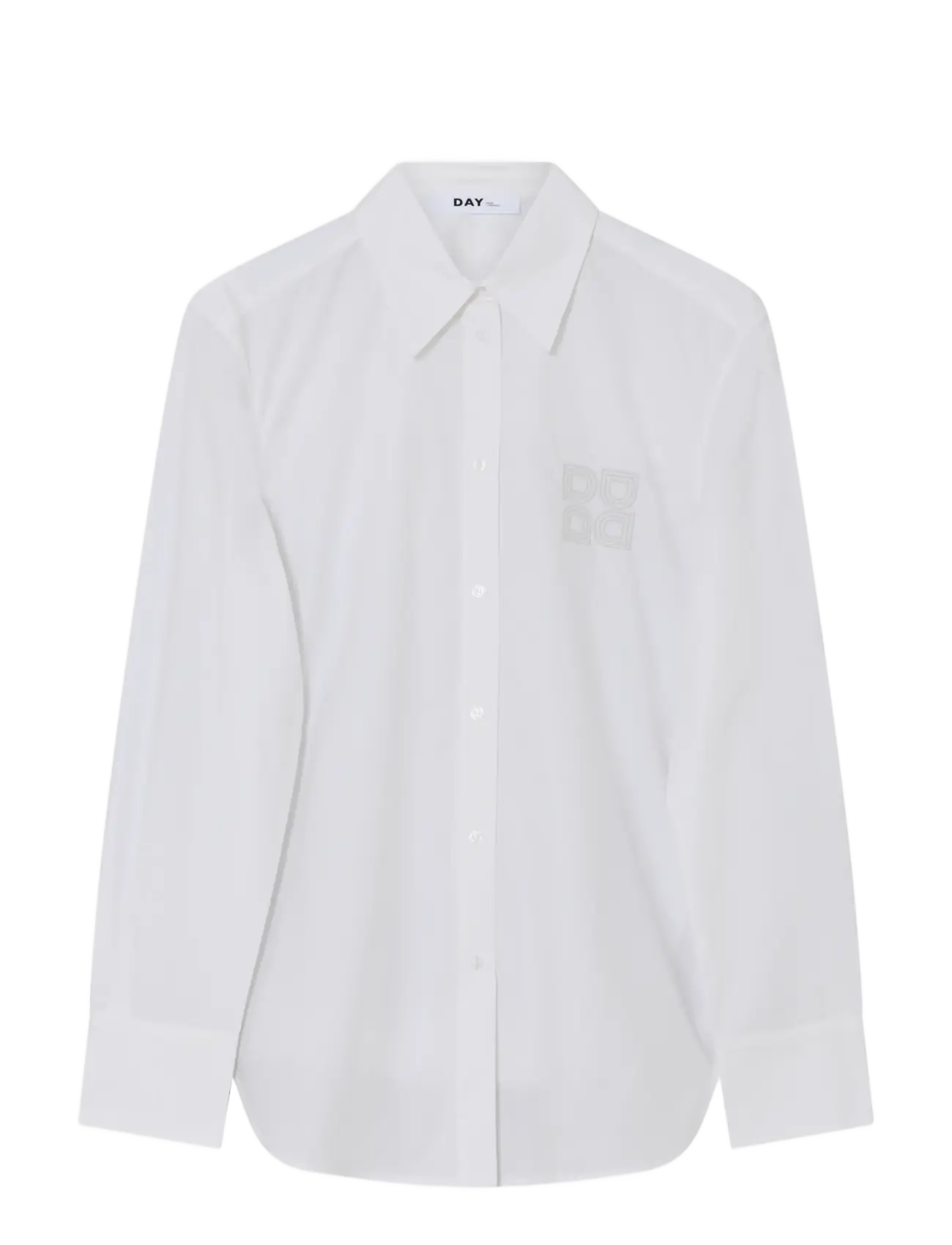 Day Birger et Mikkelsen - Jojo - Poplina - denim shirts - bright white - 2