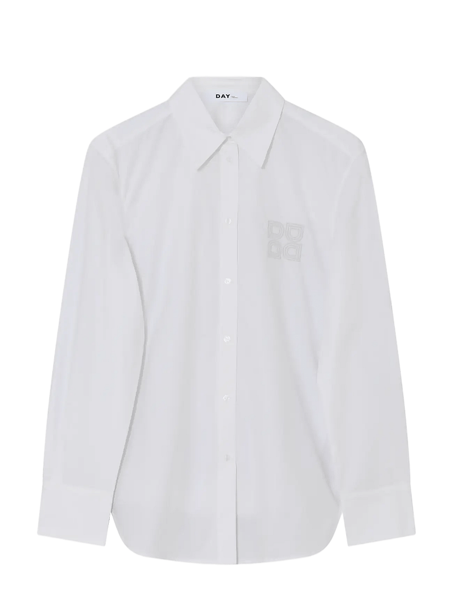 Day Birger et Mikkelsen - Jojo - Poplina - jeansskjortor - bright white - 2
