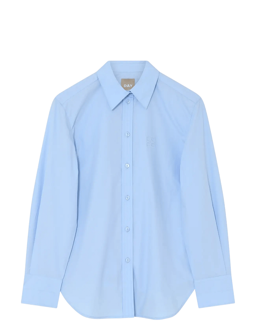 Day Birger et Mikkelsen - Jojo - Poplina - teksasärgid - chambray blue - 1