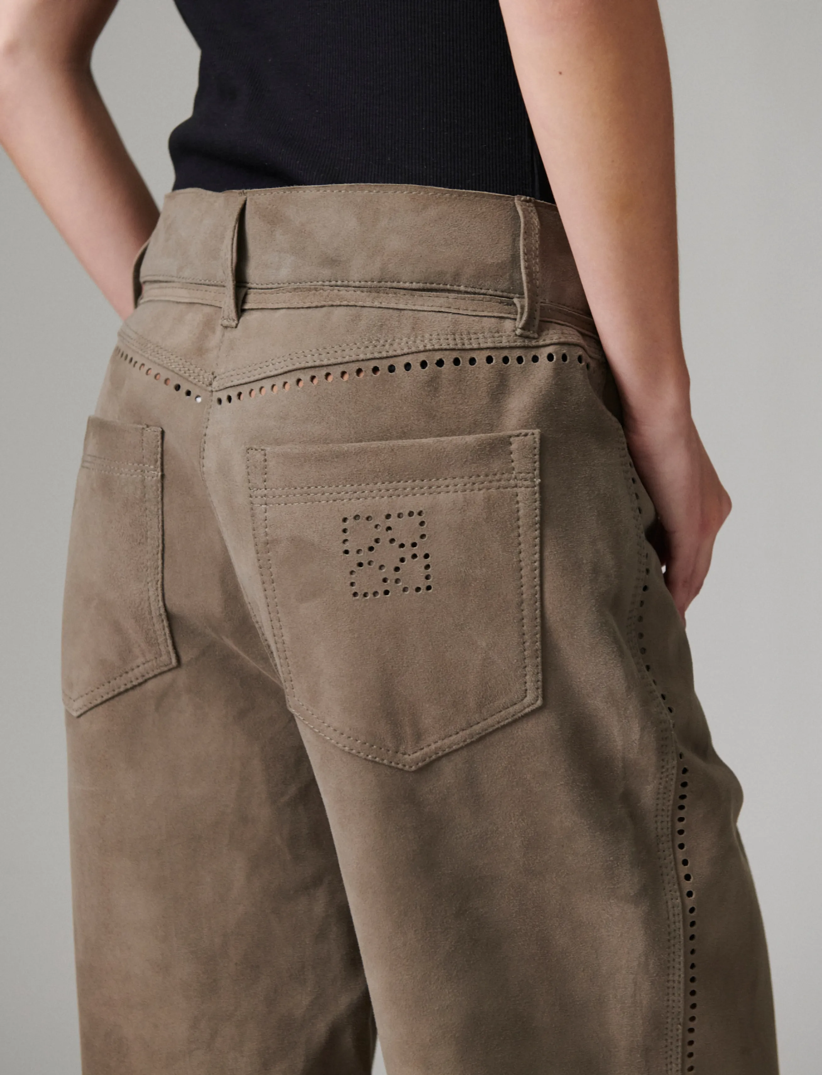 Day Birger et Mikkelsen - Tamara - Light Suede - lederhosen - walnut - 5