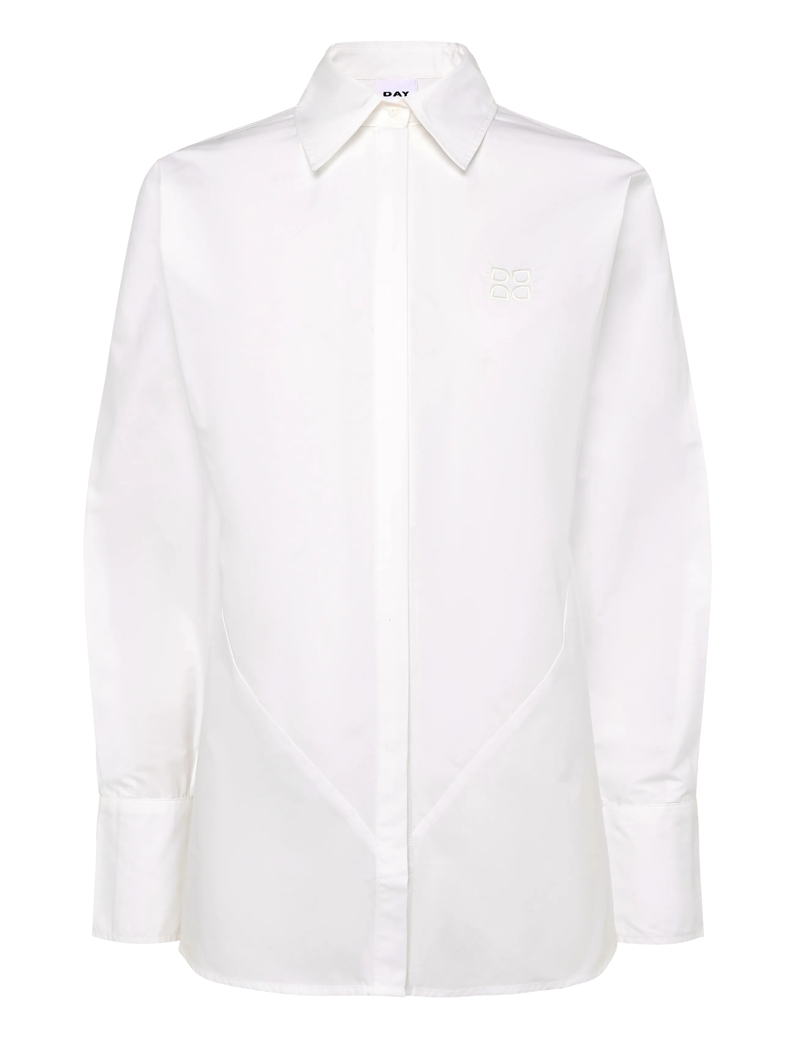 Day Birger et Mikkelsen Pixie - Poplina - DAY Birger et Mikkelsen - BRILLIANT WHITE / white