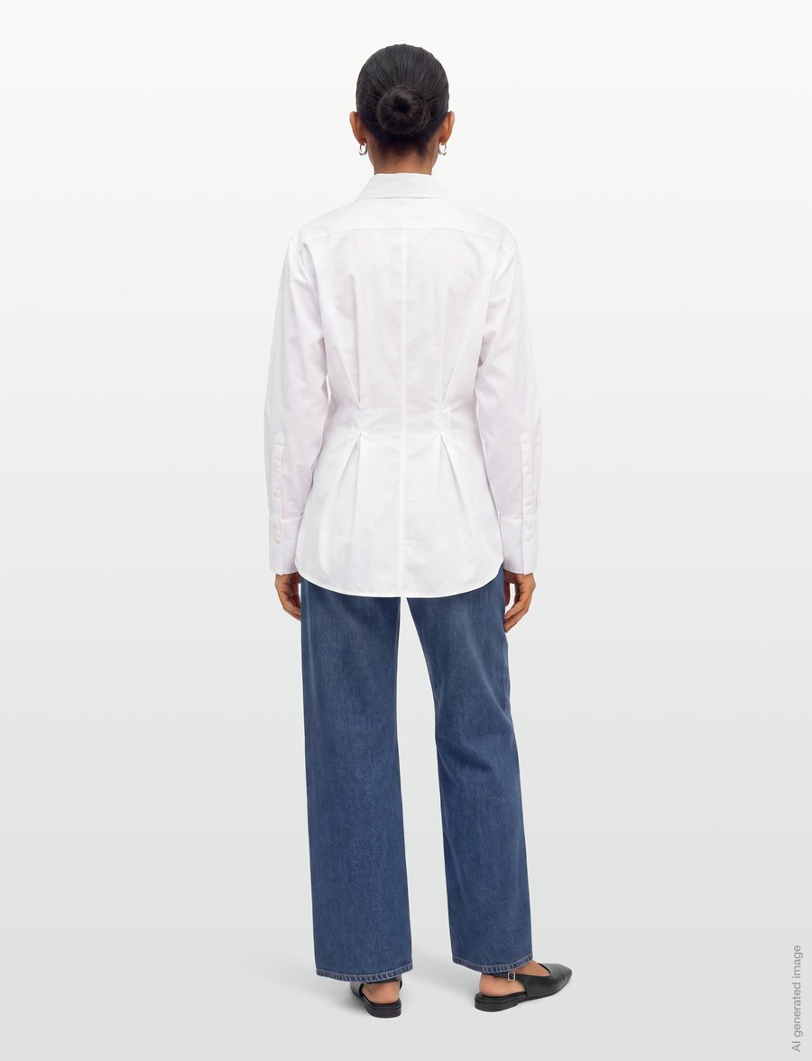 Day Birger et Mikkelsen - Pixie - Poplina - brilliant white - 4