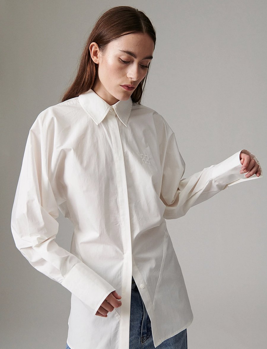 Day Birger et Mikkelsen - Pixie - Poplina - langärmlige hemden - brilliant white - 5