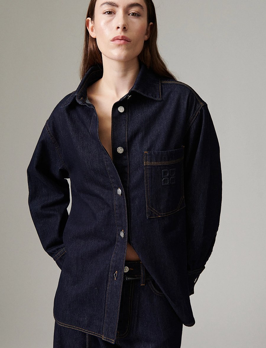 Day Birger et Mikkelsen - Naika - Relaxed Denim - jeanshemden - blue indigo - 4
