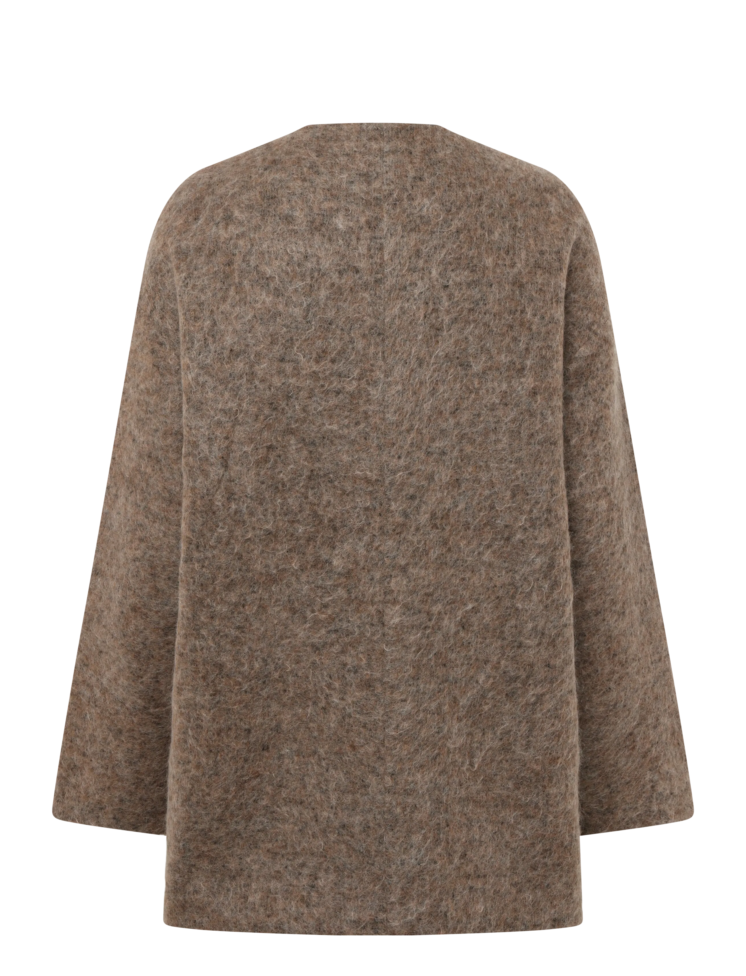 Day Birger et Mikkelsen - Flussy - Mohair Wool - wool jackets - dark brown - 2