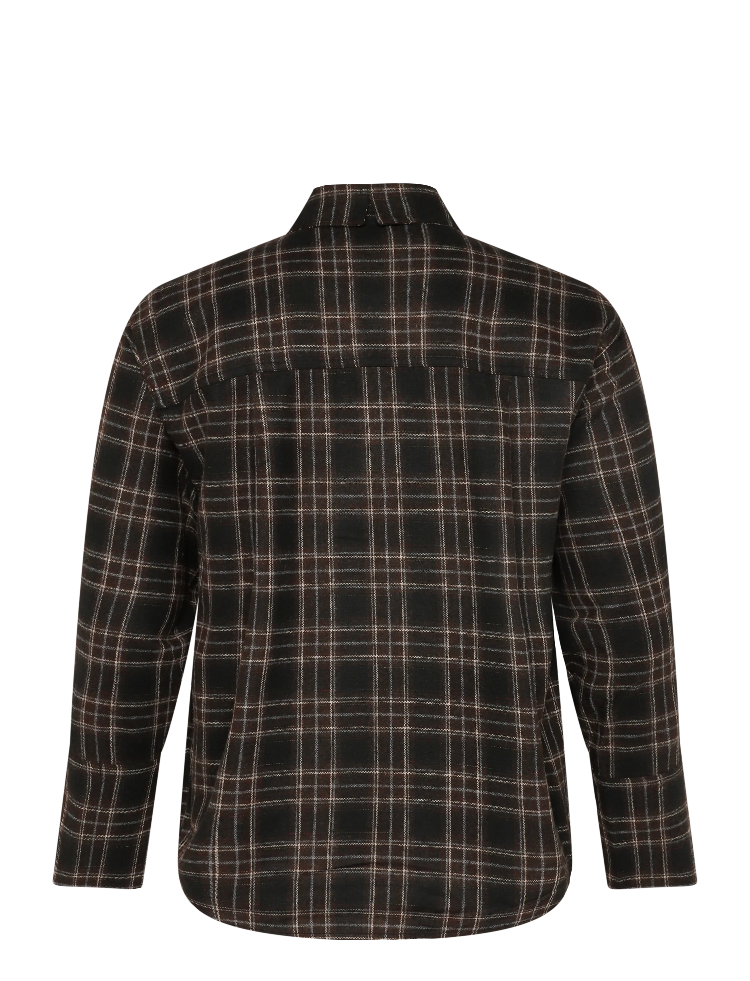 Day Birger et Mikkelsen - Henri - Flannel Luxe - langärmlige hemden - ebony - 2
