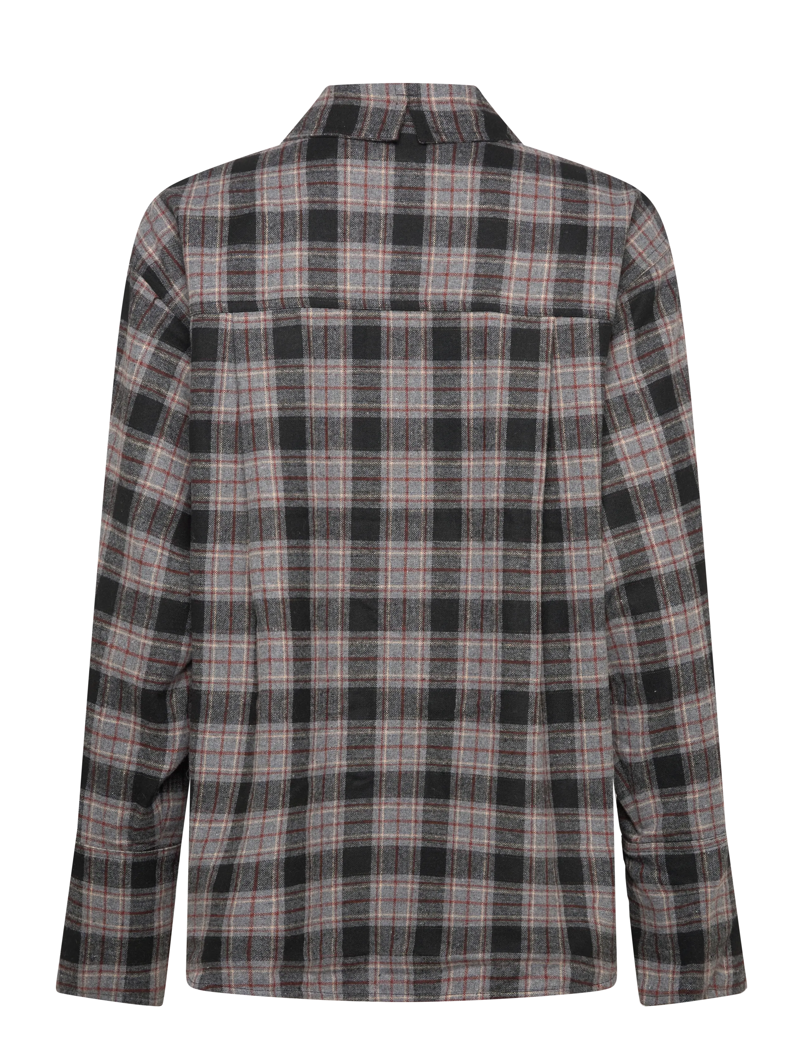 Day Birger et Mikkelsen - Henri - Flannel Luxe - langärmlige hemden - medium grey melange - 2