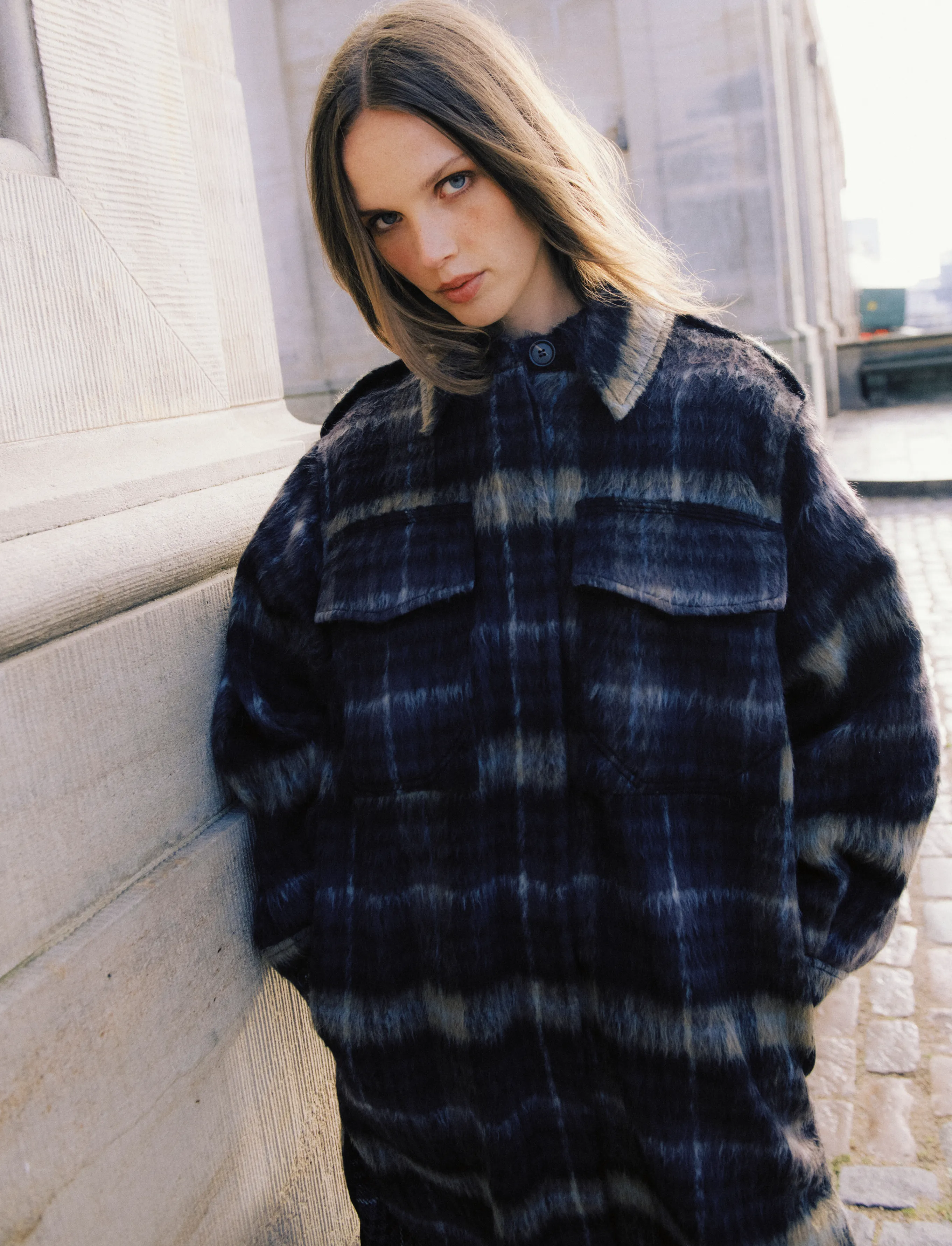 DAY BIRGER ET MIKKELSEN Josiah Fluffy Flannel jackor dam – bild 6