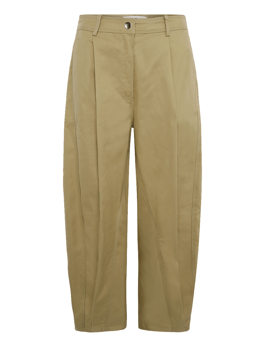 Day Birger et Mikkelsen - Nicol - Canvas Deluxe - barrel-bukser - ecru olive - 1