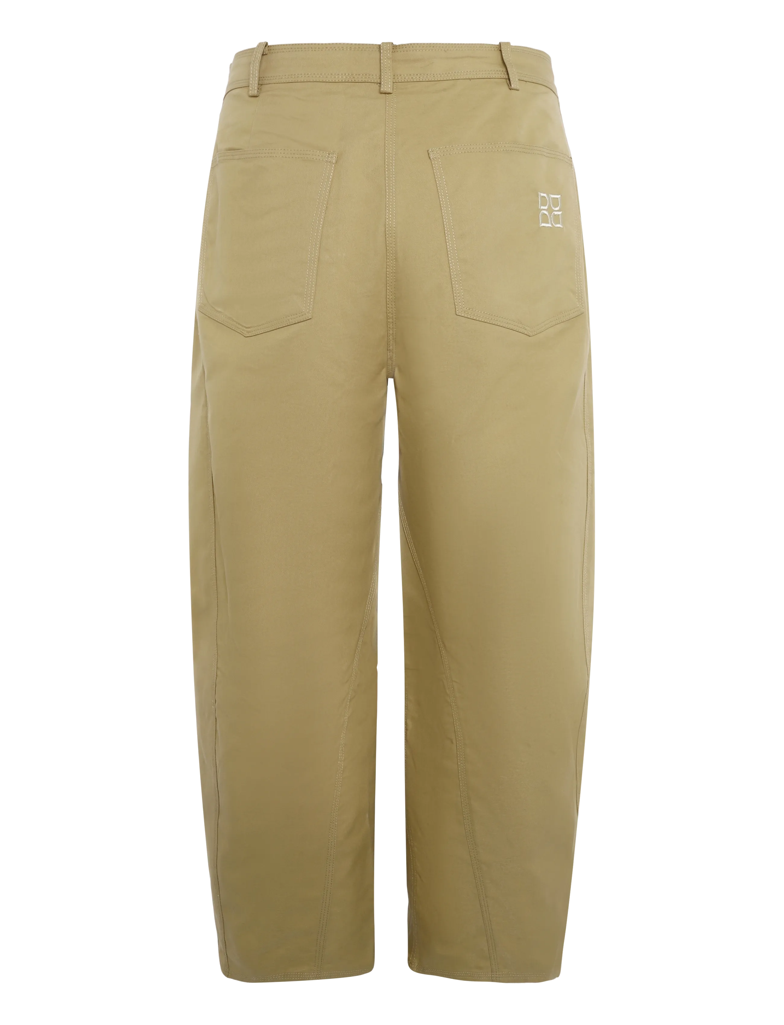 Day Birger et Mikkelsen - Nicol - Canvas Deluxe - barrel trousers - ecru olive - 2