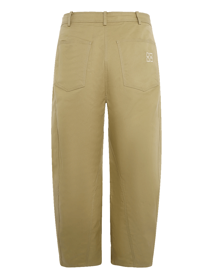 Day Birger et Mikkelsen - Nicol - Canvas Deluxe - barrel-bukser - ecru olive - 2