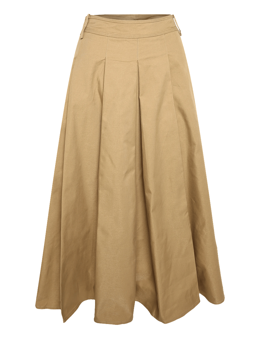 Day Birger et Mikkelsen - Robb - Canvas Deluxe - faltenröcke - ecru olive - 1