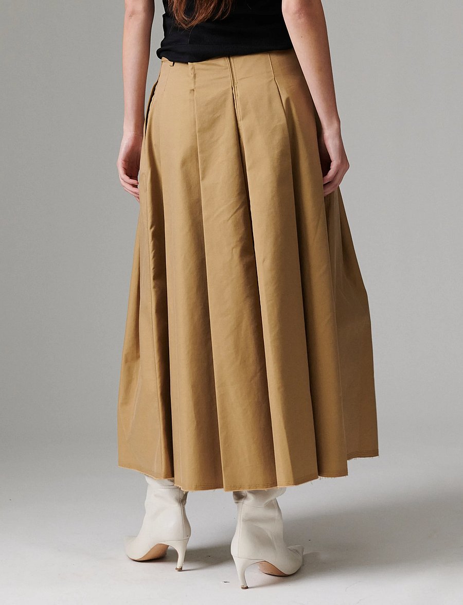 Day Birger et Mikkelsen - Robb - Canvas Deluxe - faltenröcke - ecru olive - 5