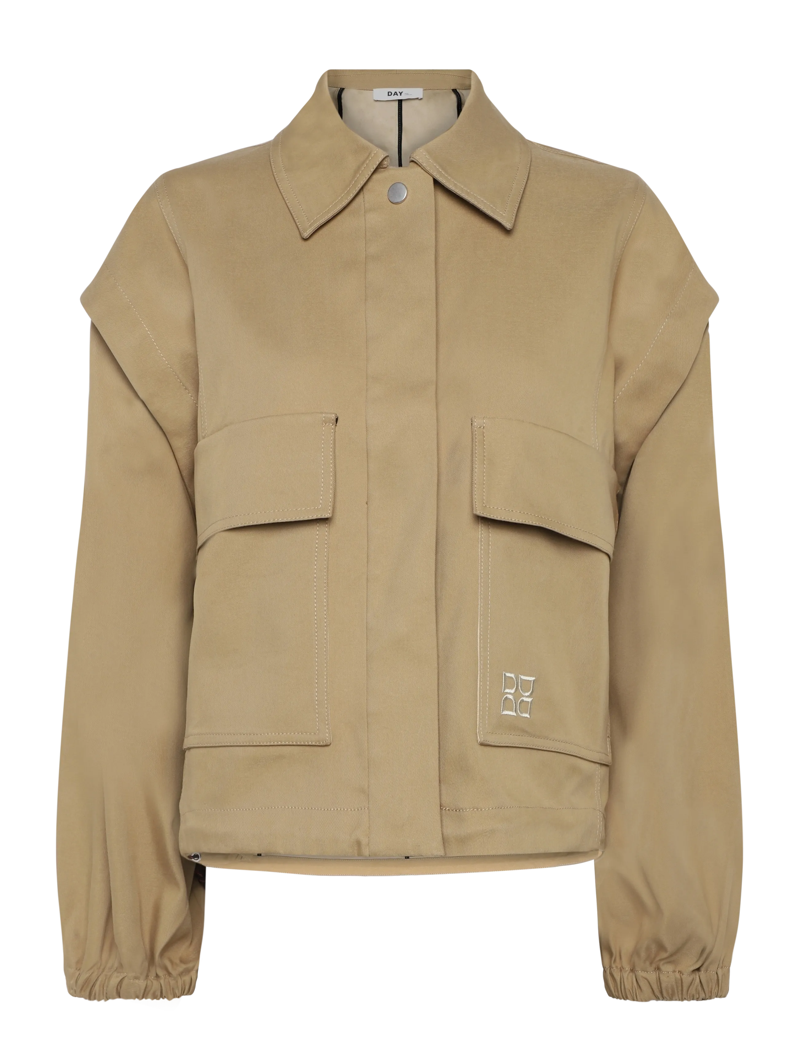 Day Birger et Mikkelsen - Stevens - Canvas Deluxe - utility jackets - ecru olive - 1