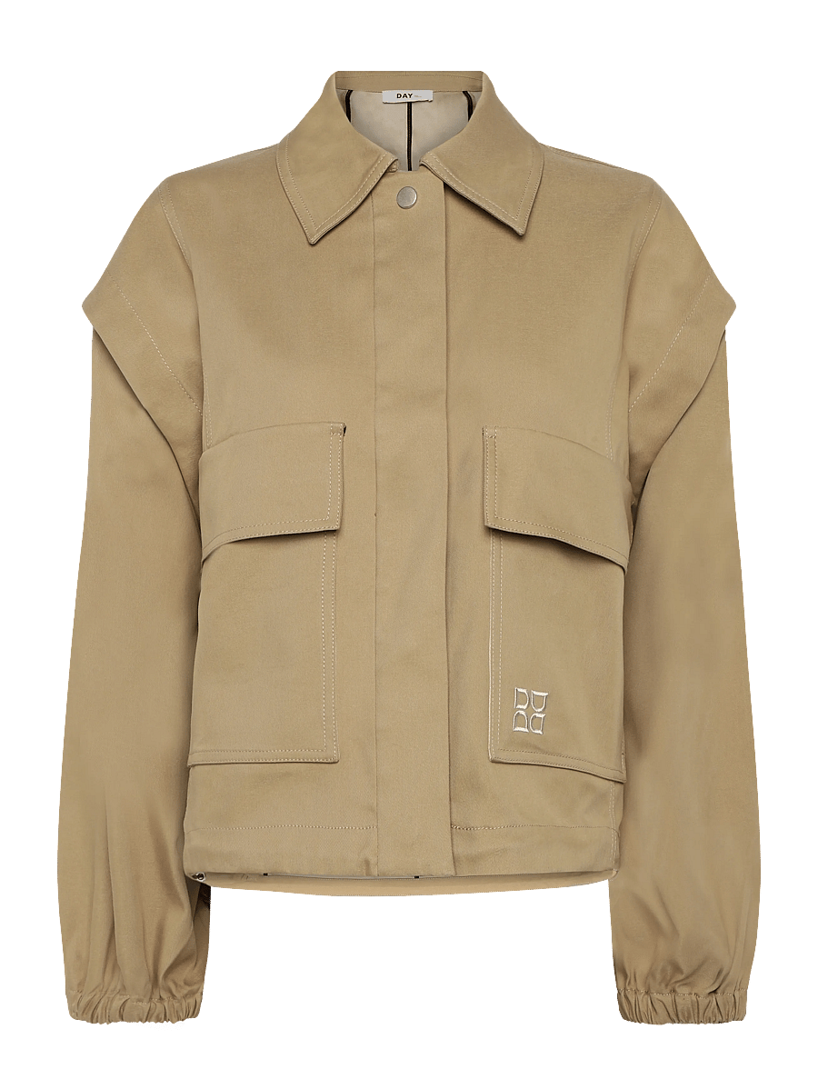 Day Birger et Mikkelsen - Stevens - Canvas Deluxe - utility jackets - ecru olive - 1