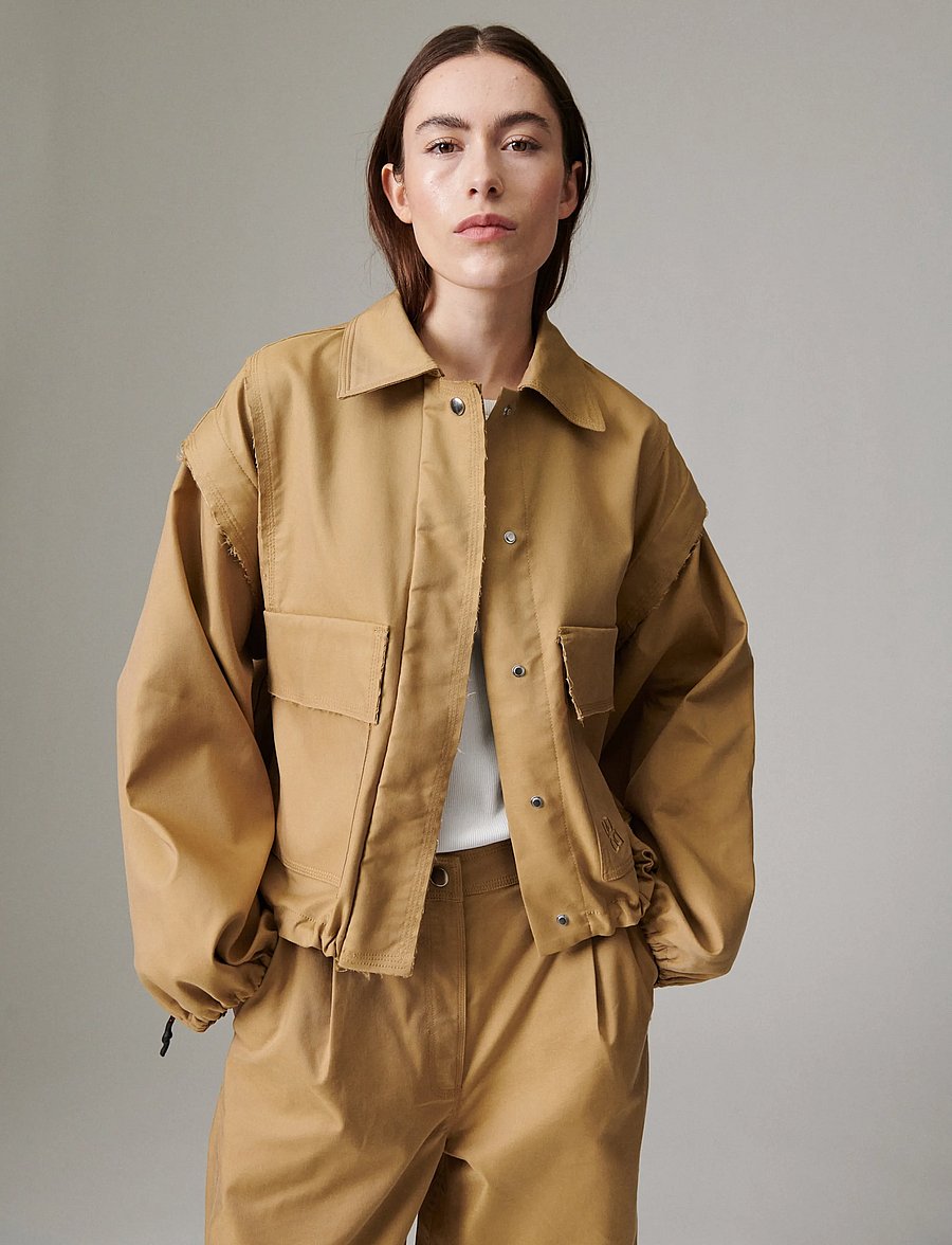 Day Birger et Mikkelsen - Stevens - Canvas Deluxe - utility jackets - ecru olive - 0