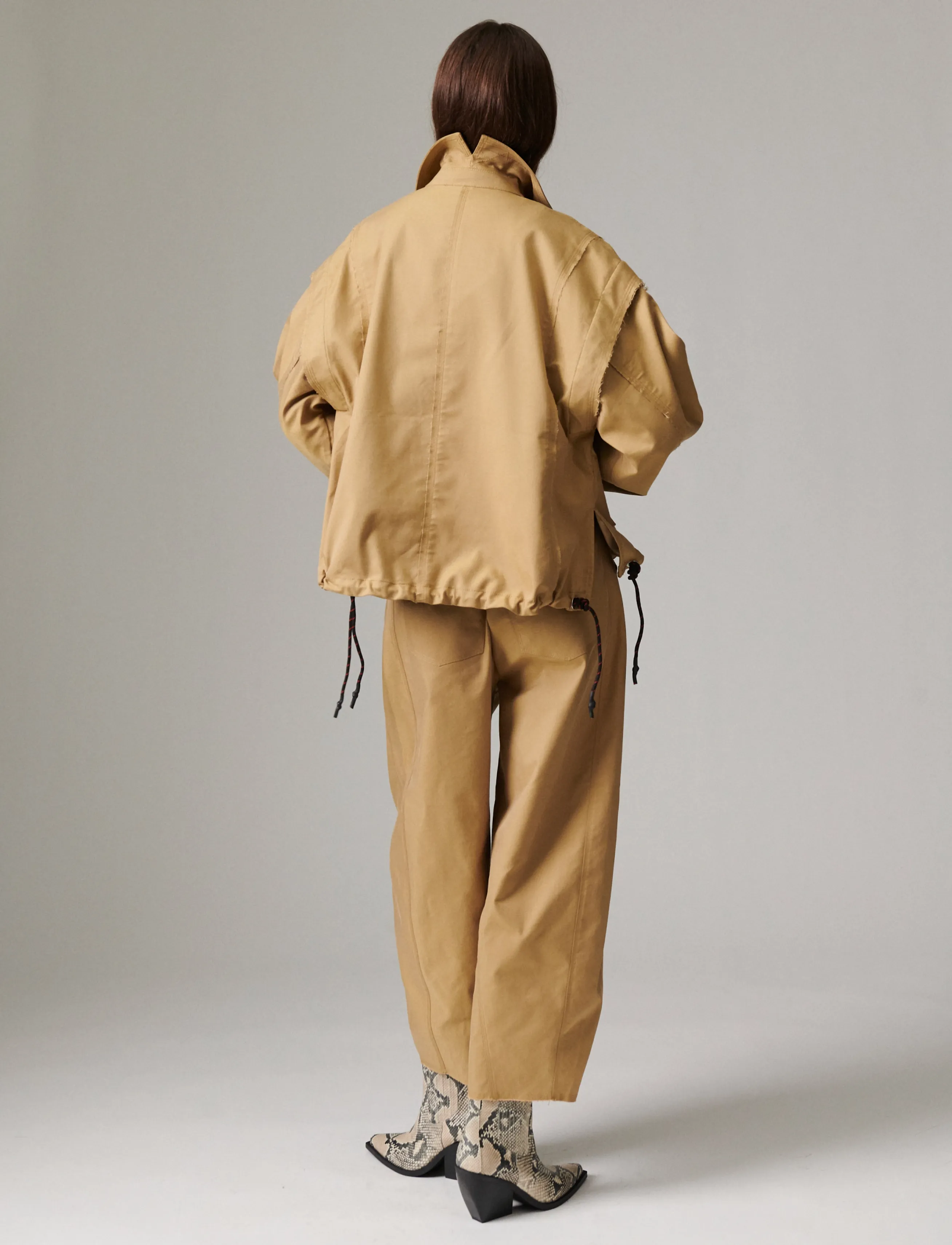 Day Birger et Mikkelsen - Stevens - Canvas Deluxe - utility jackets - ecru olive - 3