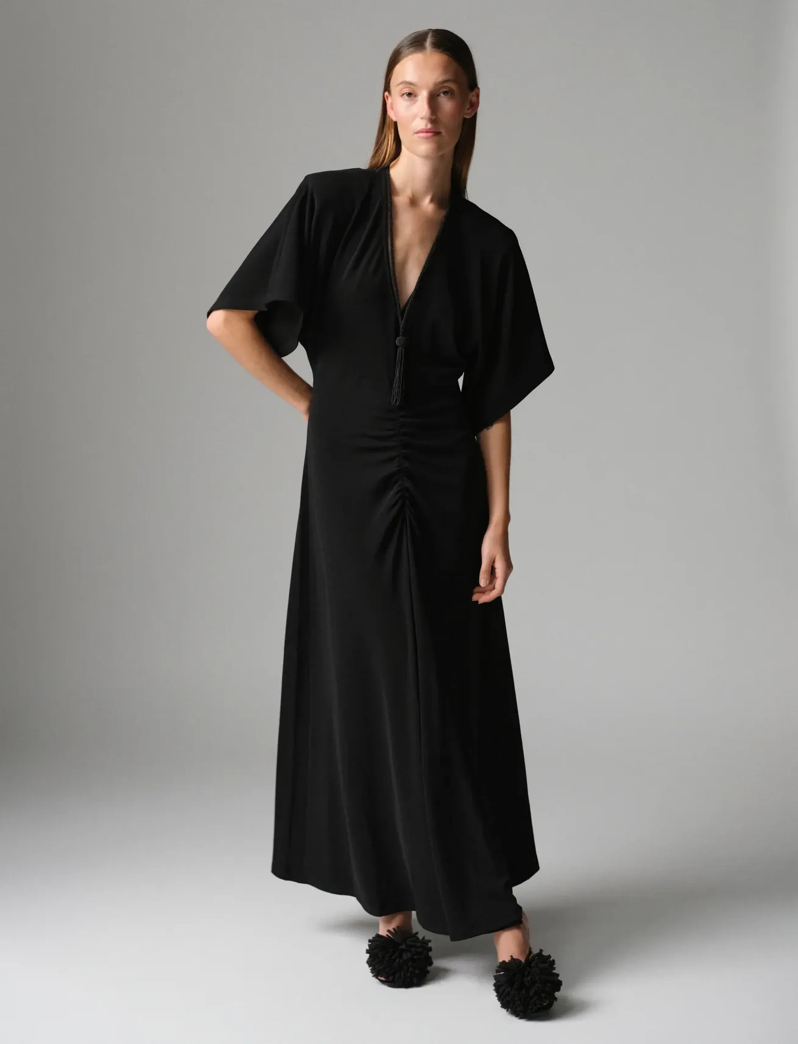 Day Birger et Mikkelsen DAYJaro - Pique - Kleider - BLACK / black