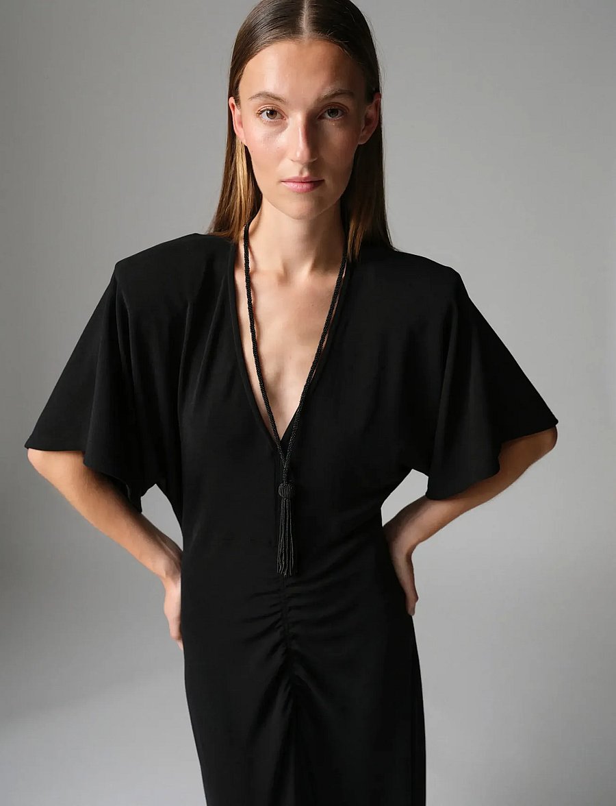 Day Birger et Mikkelsen - DAYJaro - Pique - maxiklänningar - black - 3