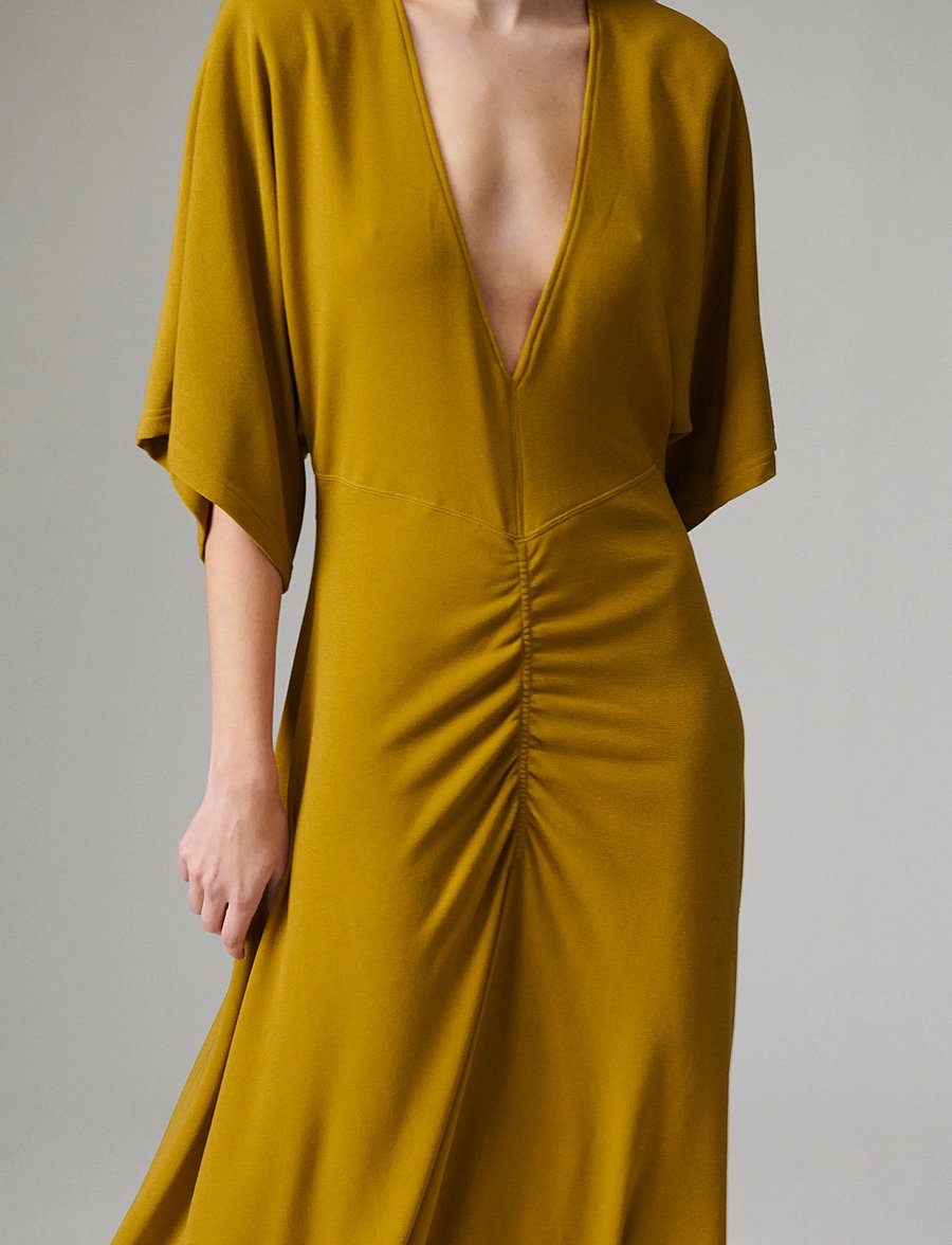 Day Birger et Mikkelsen - DAYJaro - Pique - maxiklänningar - ecru olive - 5