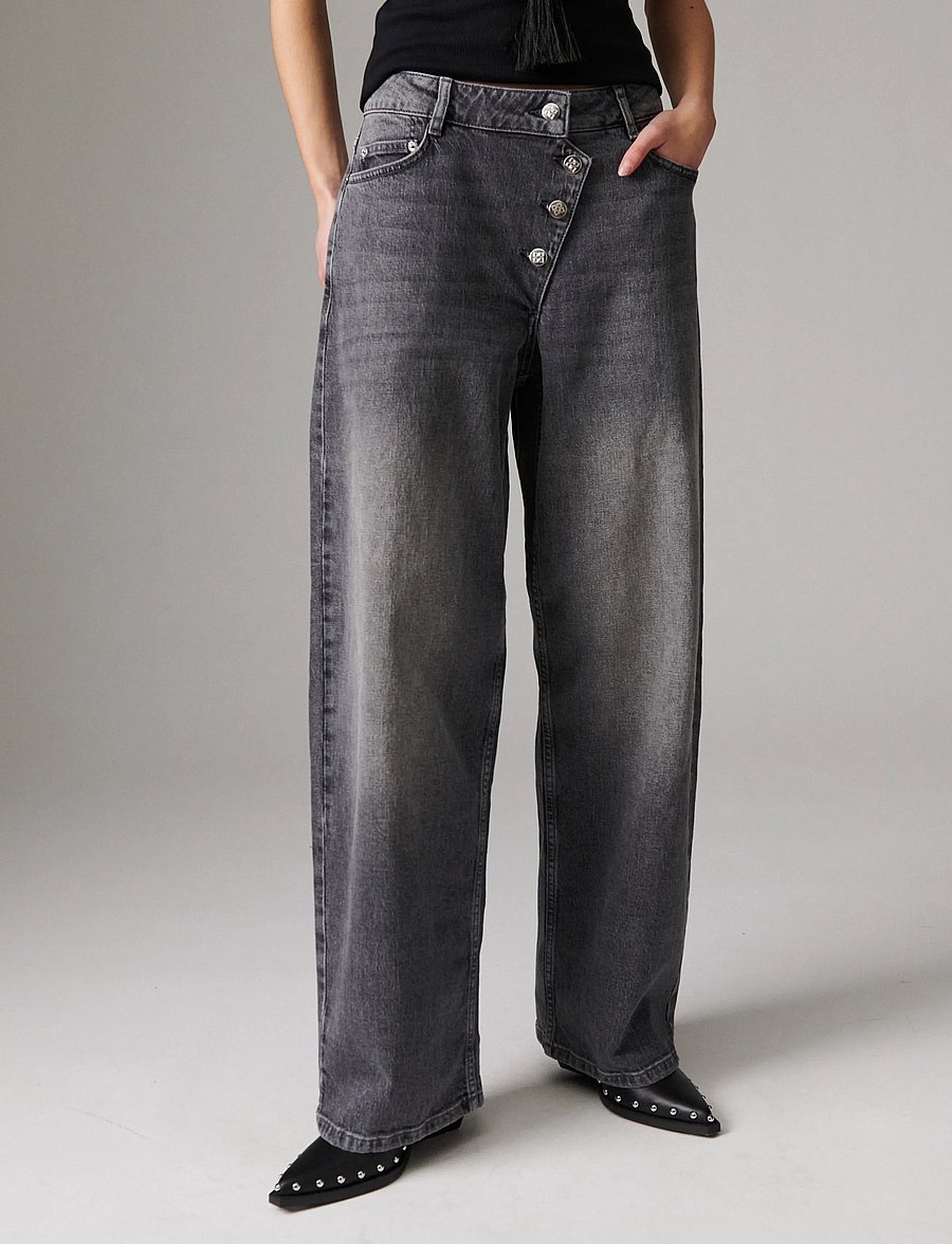 Day Birger et Mikkelsen - Andi Assymetric - Light Grey Denim - moetrendid - light grey - 0