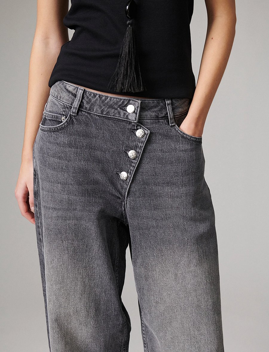 Day Birger et Mikkelsen - Andi Assymetric - Light Grey Denim - moetrendid - light grey - 3