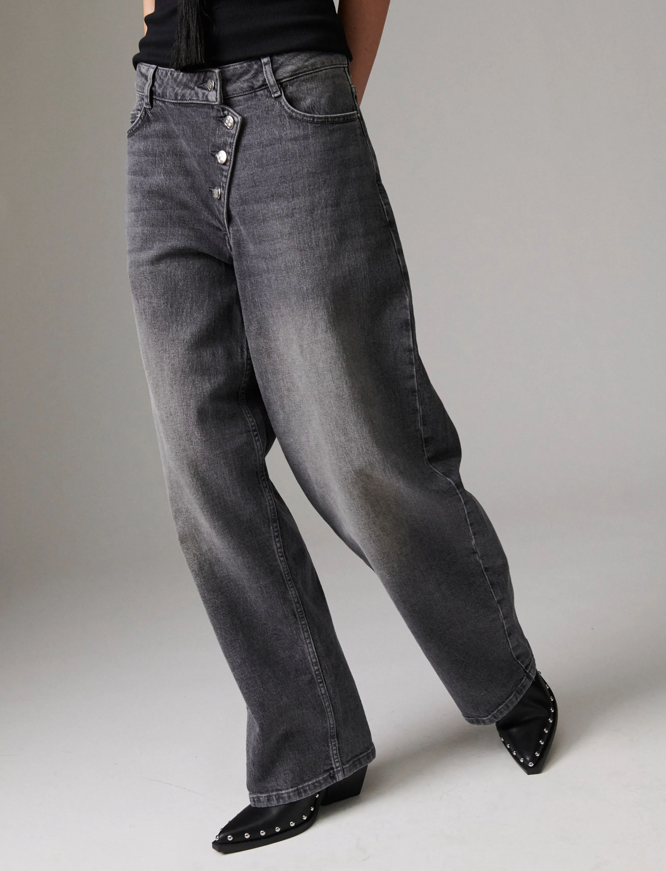 Day Birger et Mikkelsen - Andi Assymetric - Light Grey Denim - moetrendid - light grey - 4
