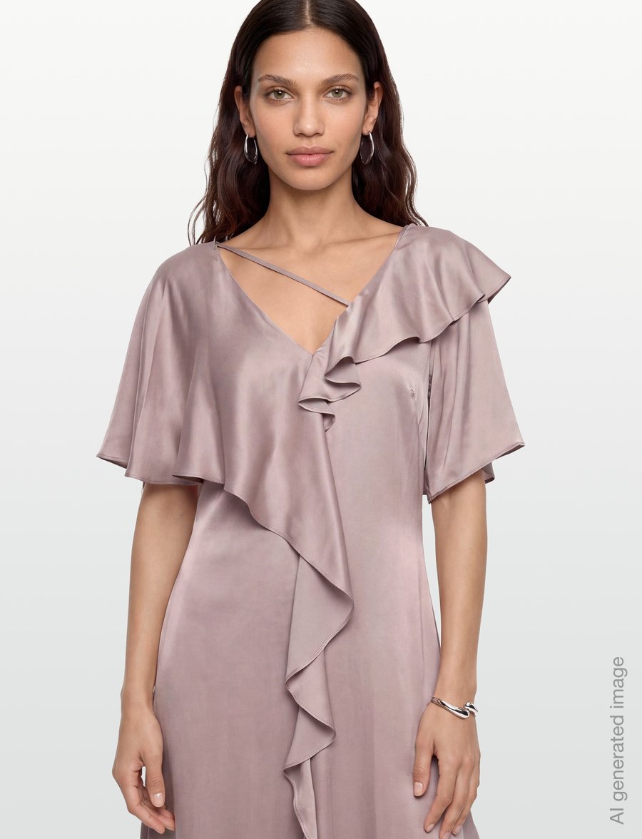 Day Birger et Mikkelsen - Cortex - Silky Touch - aftonklänningar - twilight mauve - 3