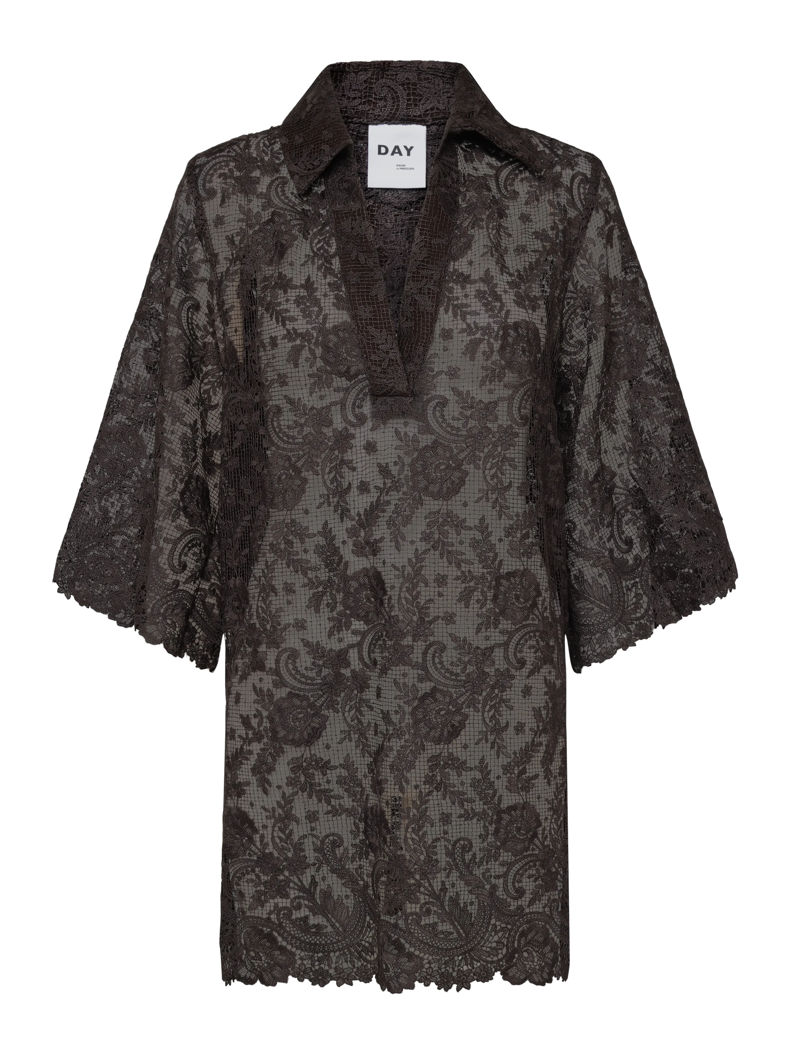 Day Birger et Mikkelsen Prima - Day Crochet - Inspiration - COFFEE BEAN / brown