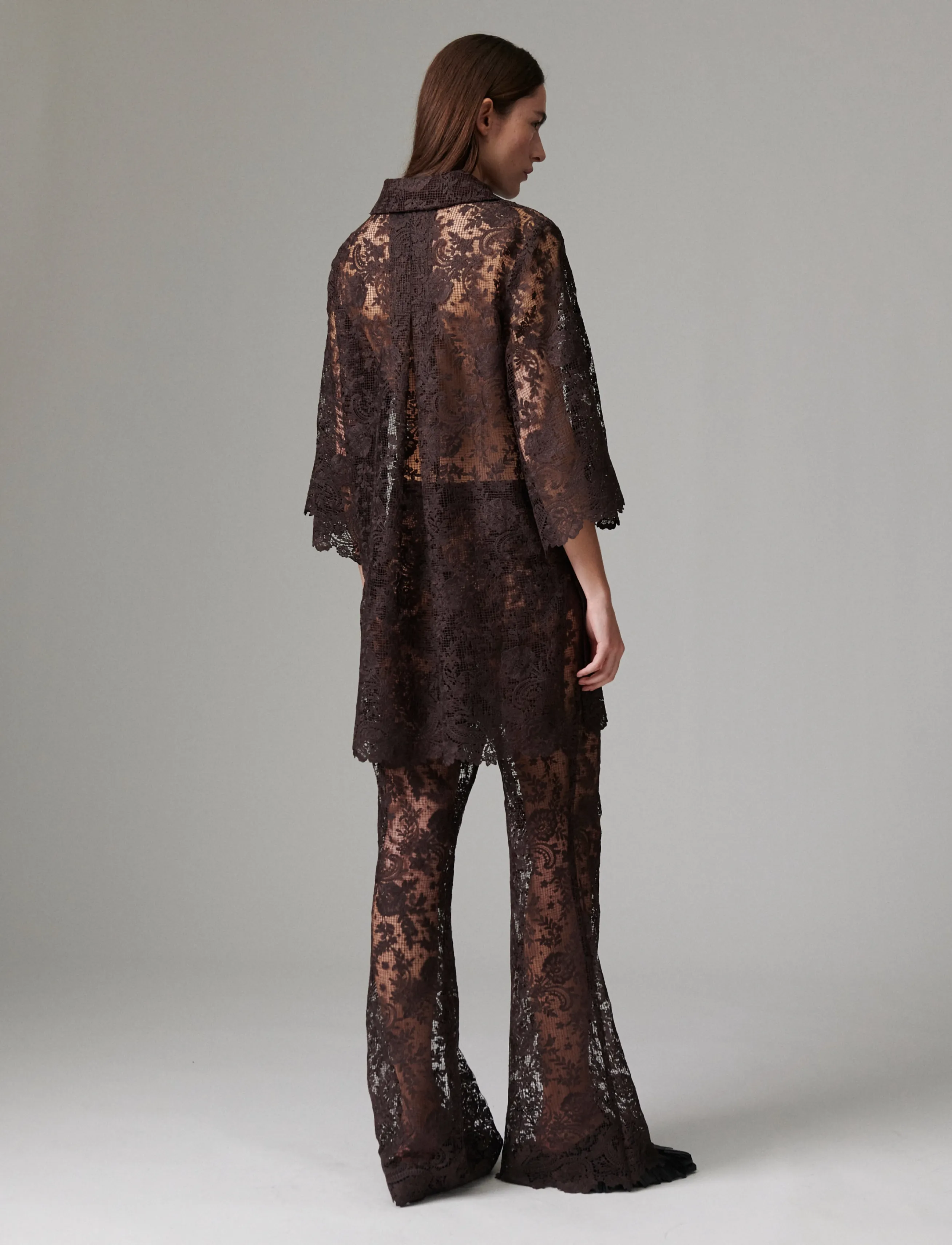 Day Birger et Mikkelsen - Prima - Day Crochet - tunics - coffee bean - 4