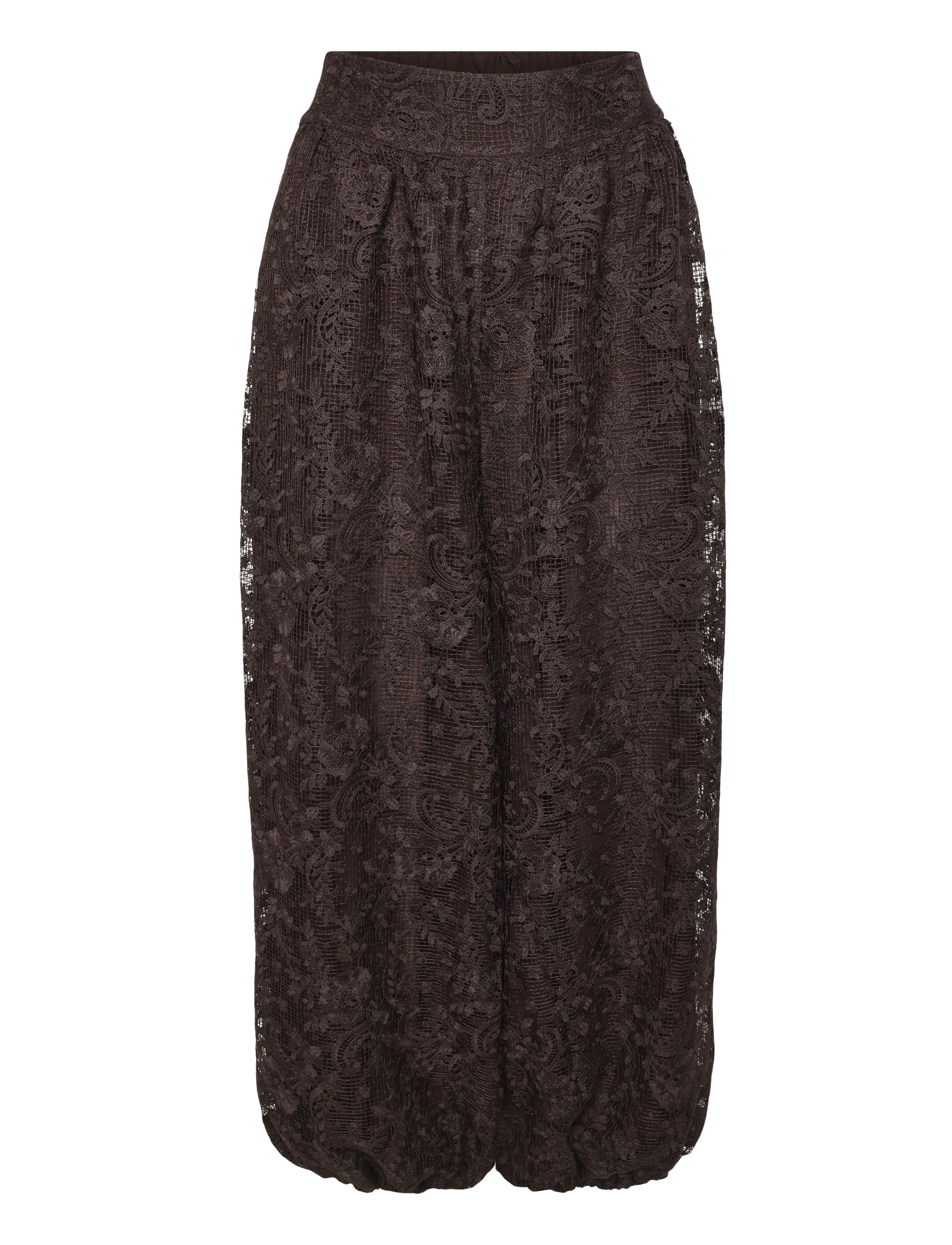 Day Birger et Mikkelsen - Barbo - Day Crochet - hosen mit weitem bein - coffee bean - 1