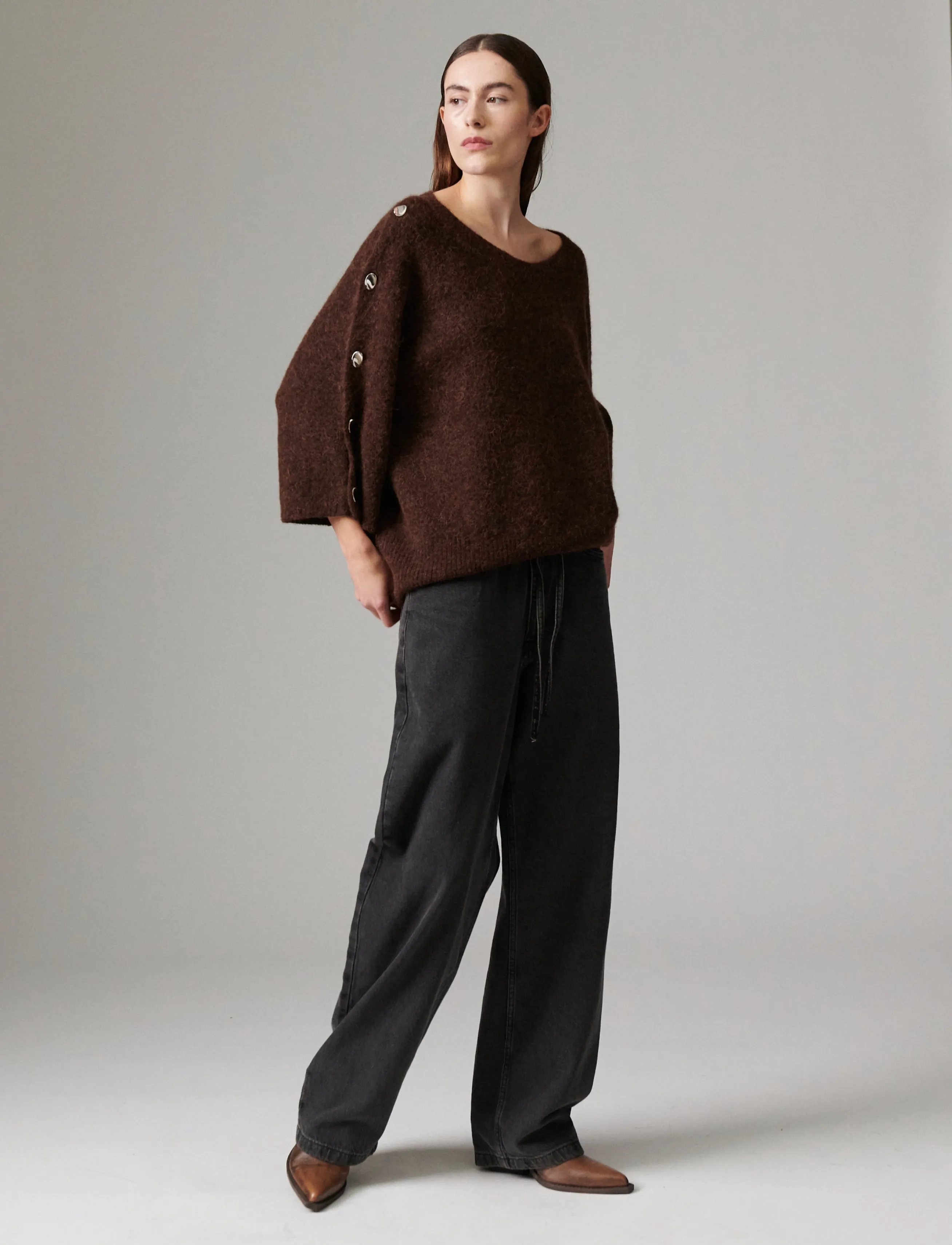 Day Birger et Mikkelsen - Kamma - Cozy Days - kampsunid - coffee bean melange - 4
