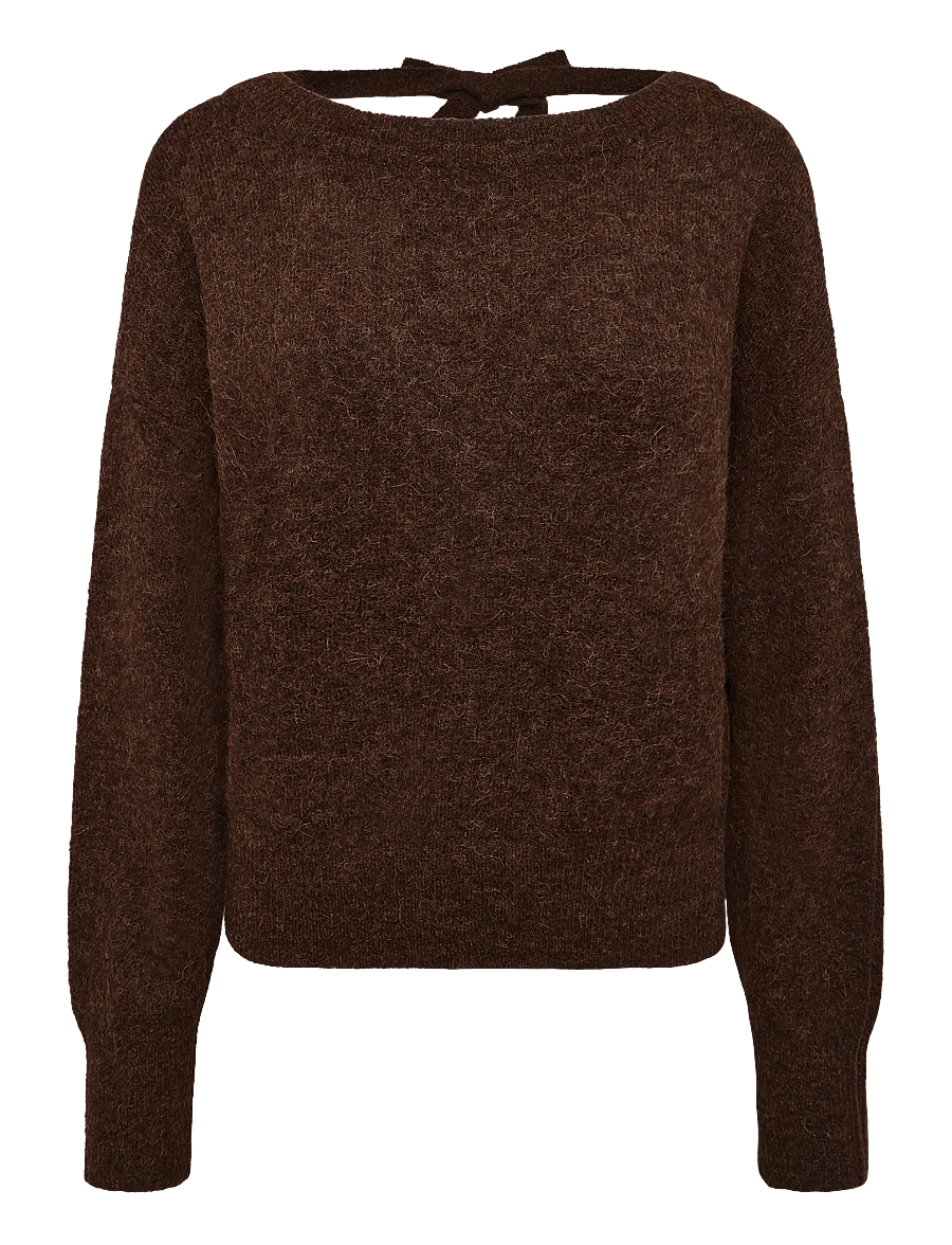 Day Birger et Mikkelsen - Malia - Cozy Days - pullover - coffee bean melange - 1