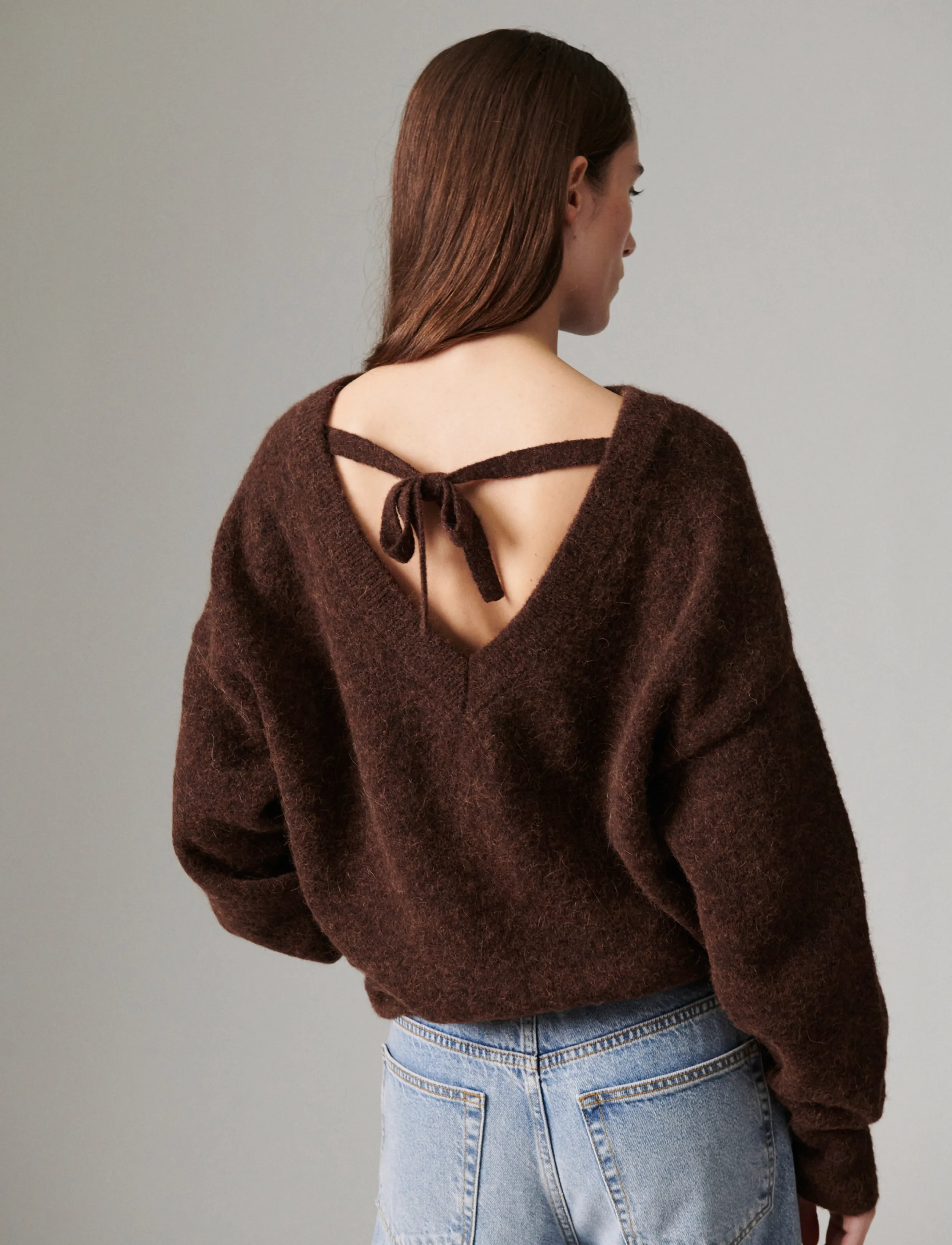 Day Birger et Mikkelsen - Malia - Cozy Days - jumpers - coffee bean melange - 5