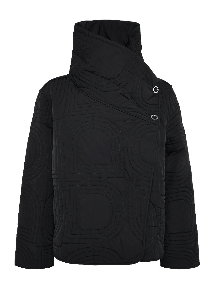 Day Birger et Mikkelsen - DAYMel - Rhombus Qiuilt - steppjacken - black - 1