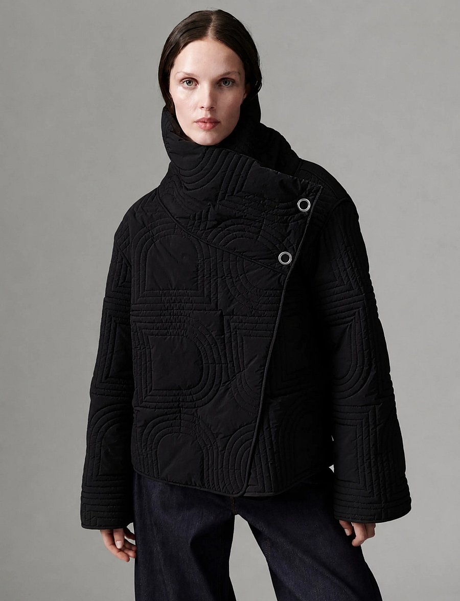 Day Birger et Mikkelsen - DAYMel - Rhombus Qiuilt - steppjacken - black - 0