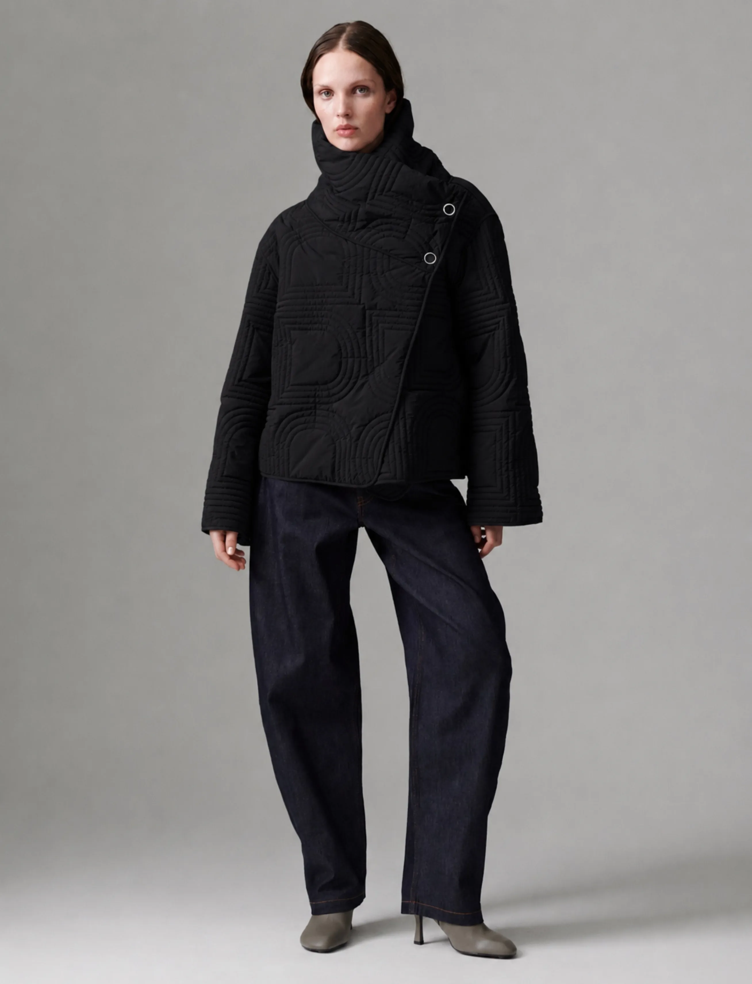 Day Birger et Mikkelsen - DAYMel - Rhombus Qiuilt - steppjacken - black - 3