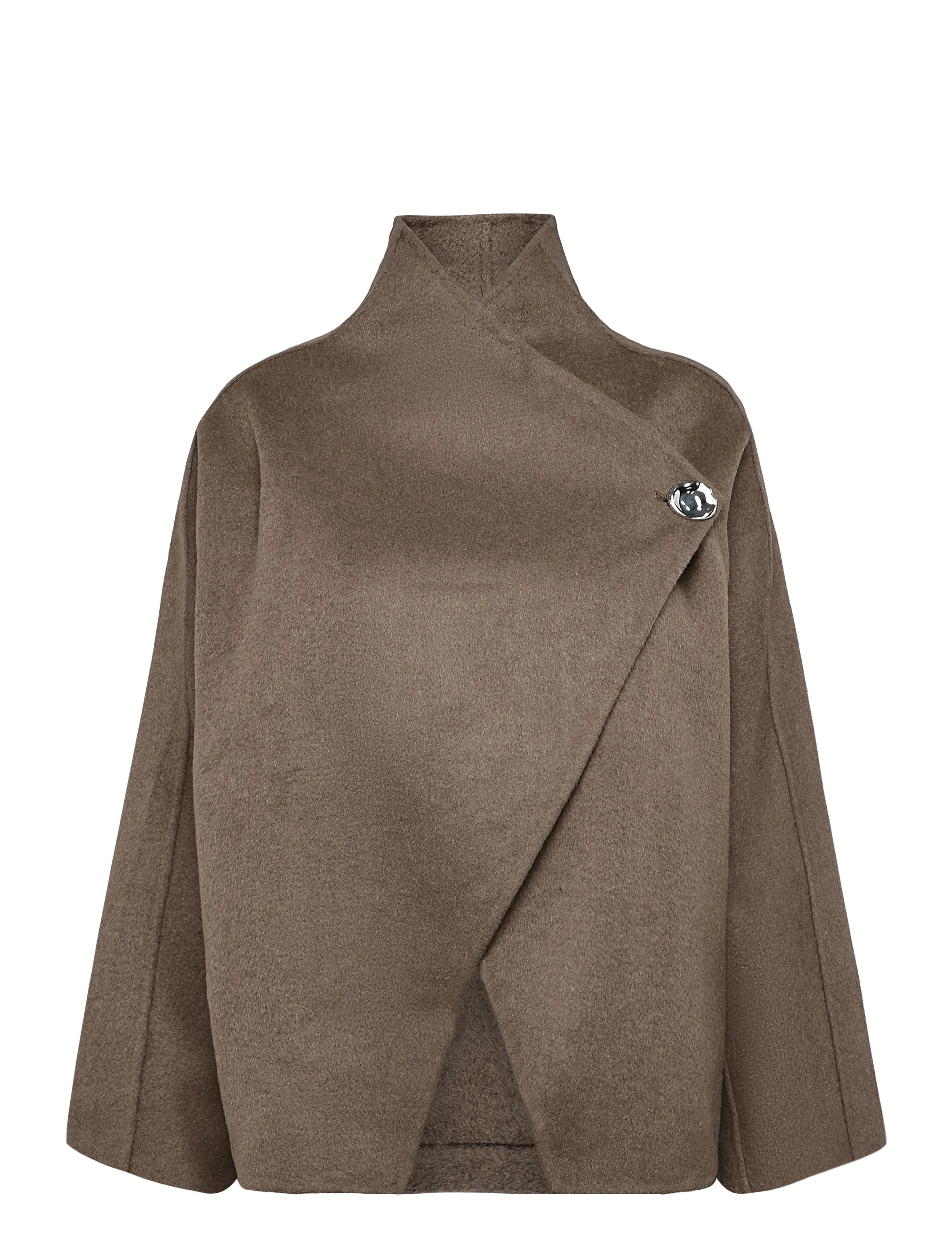 Day Birger et Mikkelsen - Ramsey - Double Faced Wool - wolljacken - walnut - 1