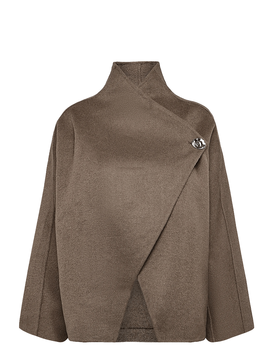 Day Birger et Mikkelsen - Ramsey - Double Faced Wool - wolljacken - walnut - 1
