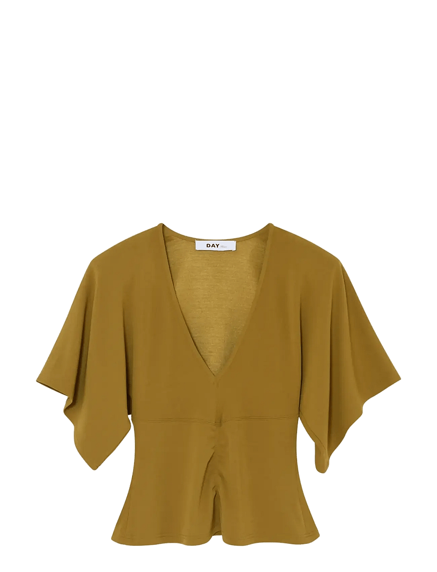 Day Birger et Mikkelsen - DAYJingo - Pique - blouses - ecru olive - 0